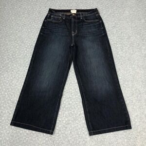 L'AGENCE Jeans Womens 29 Blue High Rise Wide Leg Grainger Alicent Denim Pants